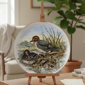 Game Birds of the South Southern Living Green Winged Teal Plate AJ Heritage